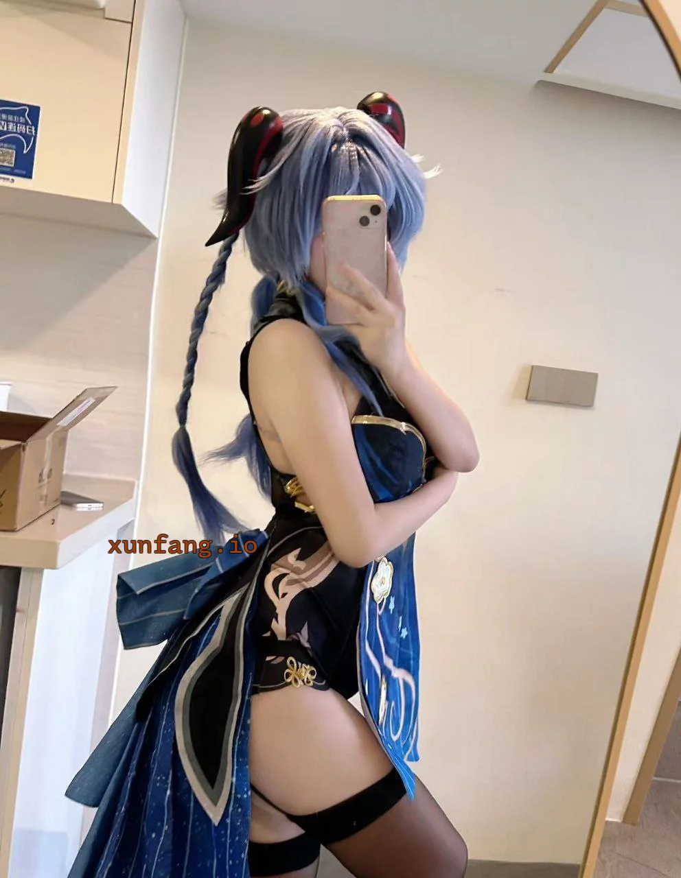 昆明市 昆明奷奷cosplay嫩妹 实拍图 1