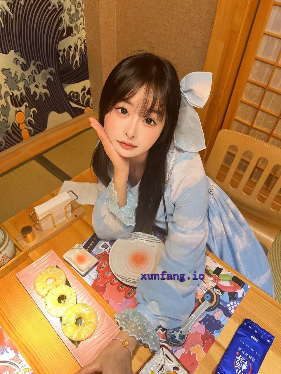 松江区 十久樱cosplay嫩妹 实拍图 2