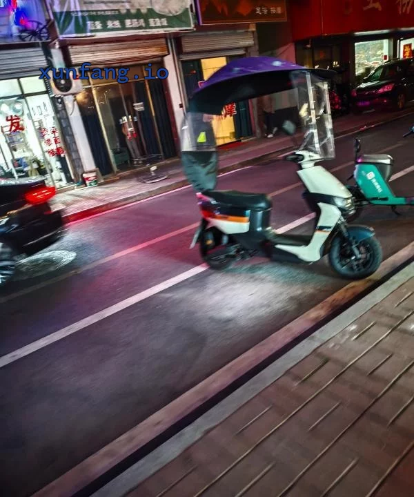 合肥市 肥西水晶城新华街路边站街6-7人 现场图 1