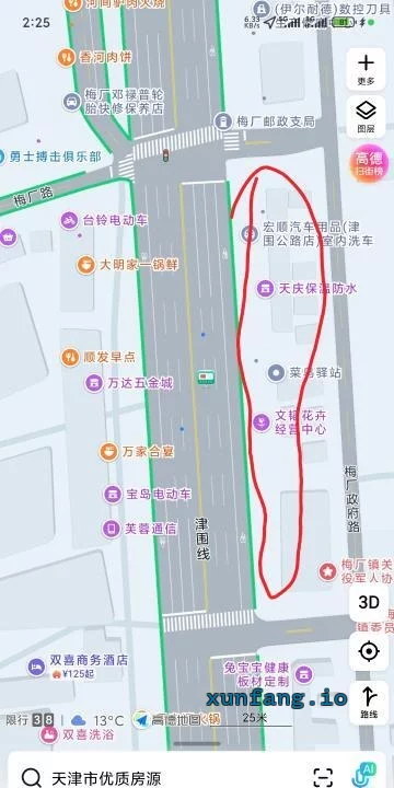 武清区 武清梅厂街边双喜酒店对面多人 现场图 3