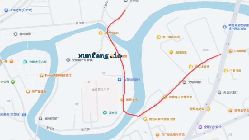 滁州市 全椒果园公交车站路边3-4个老师 现场图 1