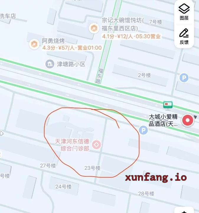 东丽区 东丽靓丽街区站街熟女一条街 现场图 1