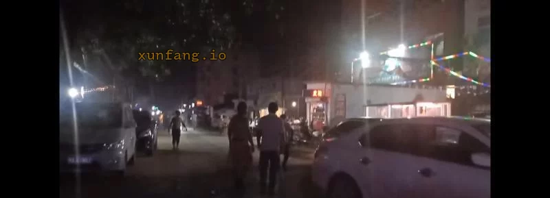 郑州市 十八里河南北路扫街年轻妹入口 现场图 2