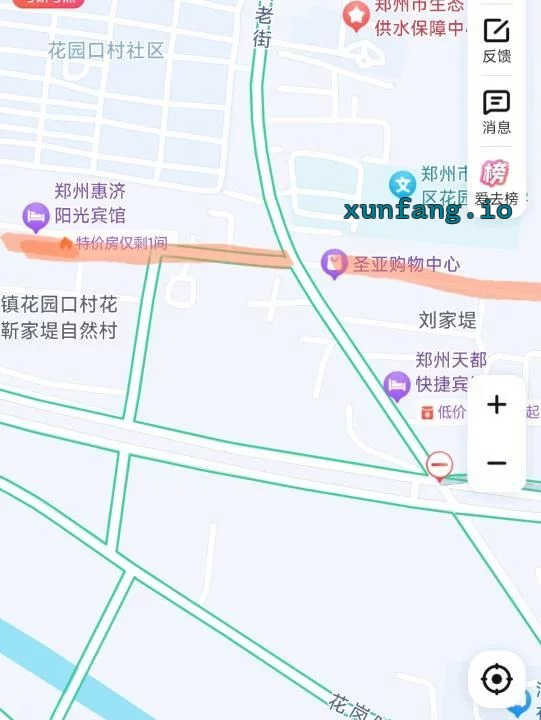郑州市 花园口站街晚上人多嫩妹多 现场图 1