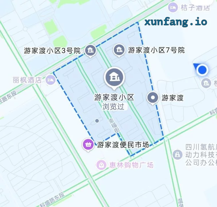 成都市 温江区 温江游家渡小区附近多门面年轻妹多 现场图 1