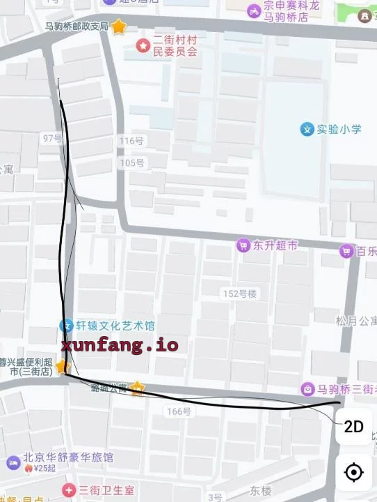 通州区 通州马驹桥街道浴池附近站街 现场图 1