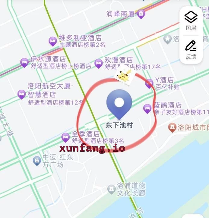 洛阳市 洛阳市东下池村巷子口站街200平 现场图 1