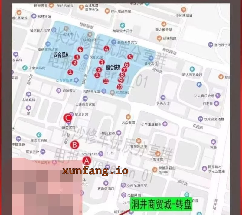 长沙市 洞井附近小巷站街妹子多 现场图 1