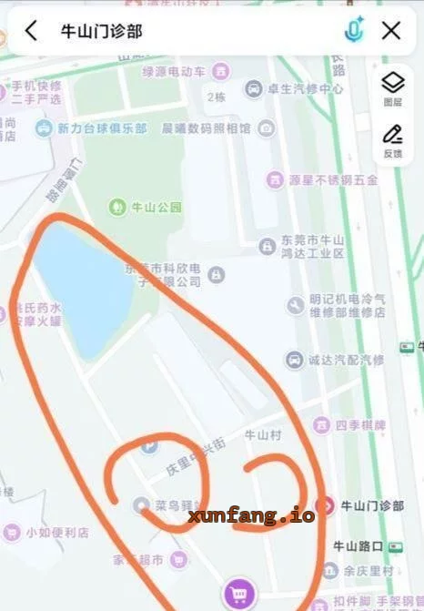 东莞市 牛门山诊所后小路站街便宜多 现场图 1