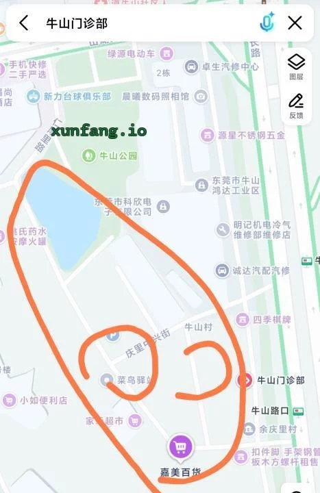 东莞市 牛山附近巷子站街嫩老都有 现场图 2