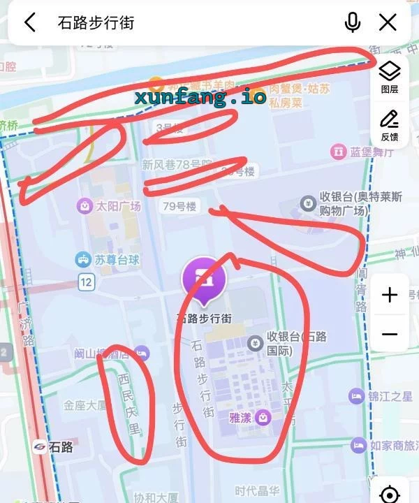 苏州市 姑苏区 姑苏区石路步行街附近小巷站街多 现场图 1