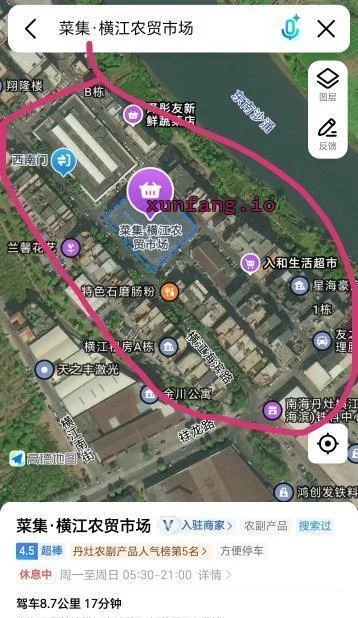 佛山市 南海区 南海丹灶镇菜市场站街年轻熟女多 现场图 1