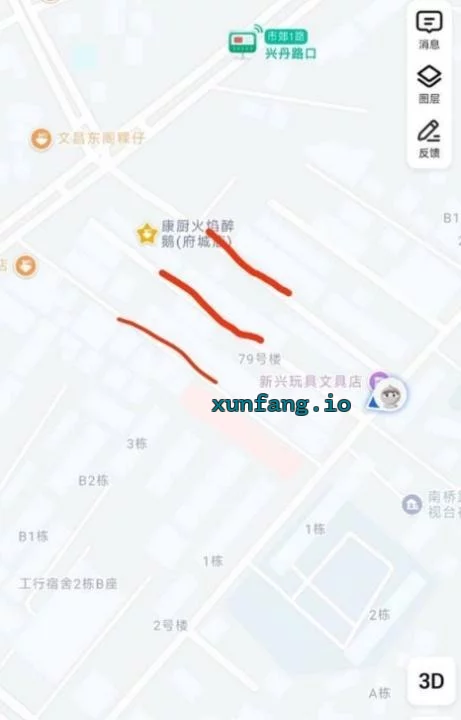 海口市 府城高登东巷子站街妹子多 现场图 1