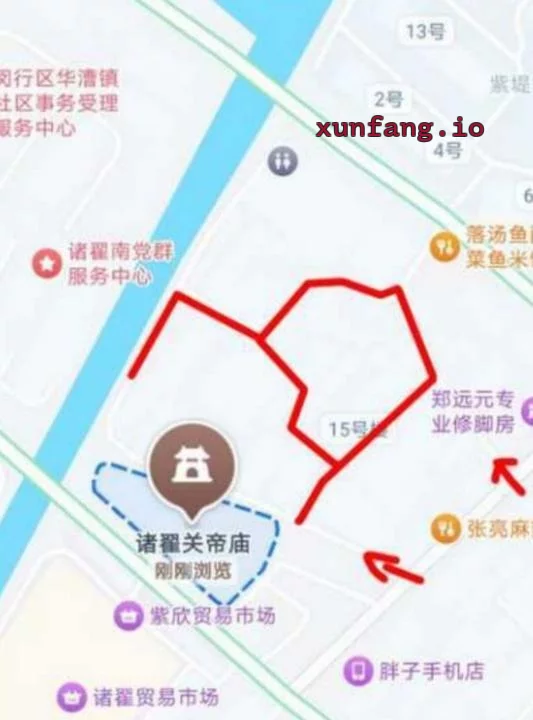闵行区 闵行关帝庙附近扫街熟女颜高 现场图 1