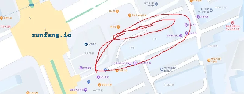 合肥市 长江东路明光路交口小路门面房多 现场图 1