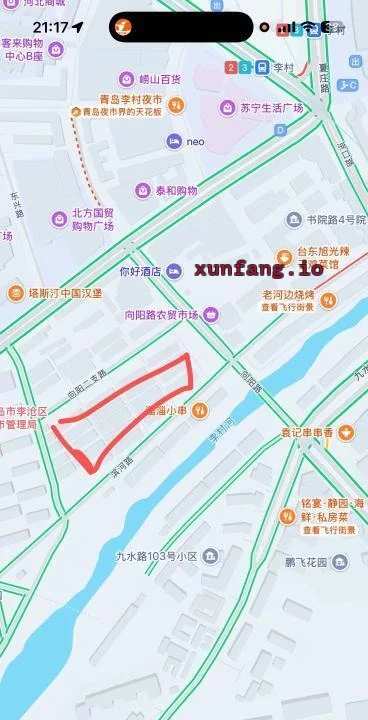 青岛市 李沧区 李沧向阳路附近小路站街便宜 现场图 1