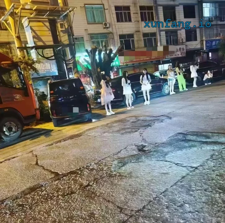 朝阳区 朝阳城中村站街熟女解渴 现场图 2