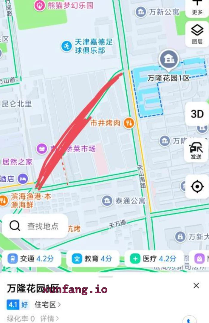 河东区 河东区小区附近小巷年轻妹子多 现场图 1