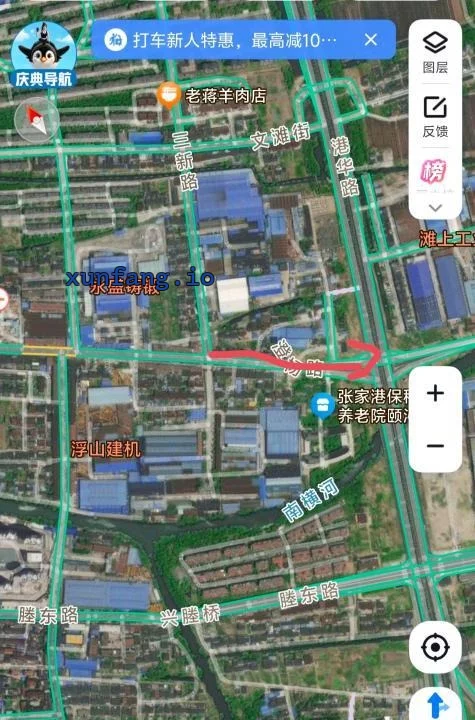 苏州市 张家港市 张家港老张扬公路站街老据点 现场图 2