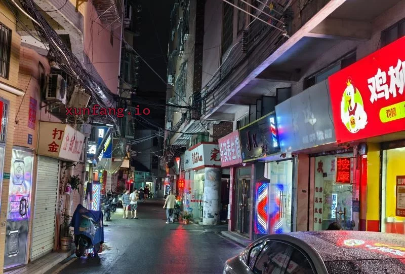 广州市 白云区 人和镇快餐街多店聚集年龄跨度大 现场图 1