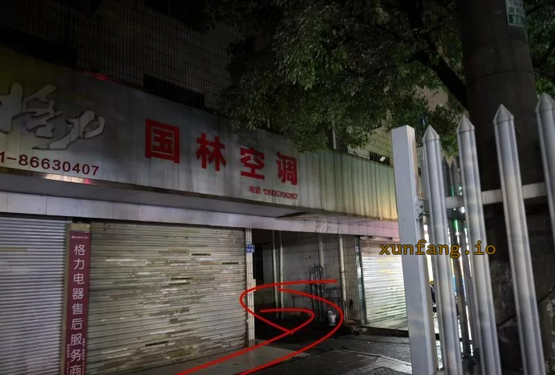杭州市 滨江区 浦沿地铁附近巷子晚场 现场图 1