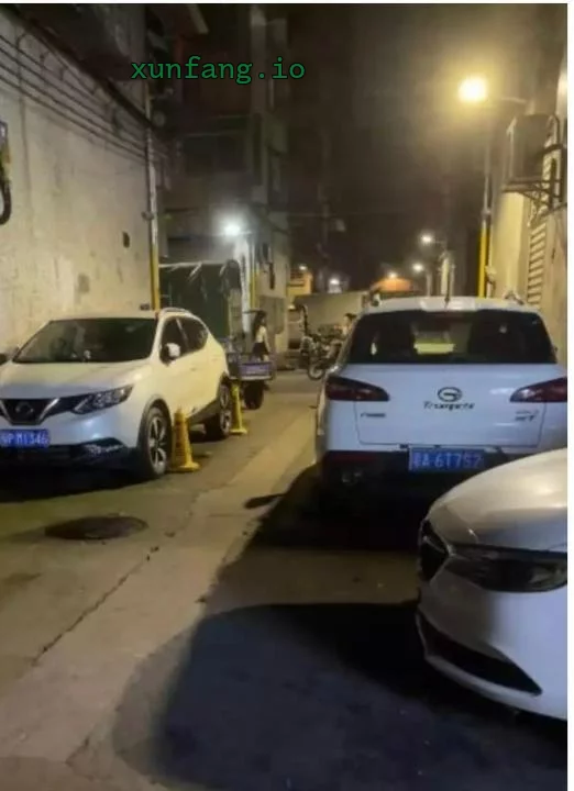 广州市 站街巷口晚场稀少 现场图 1