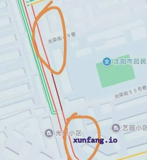 沈阳市 附近晚间出没 现场图 1