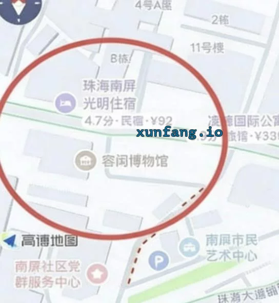 珠海市 附近巷子站街轮换 现场图 1