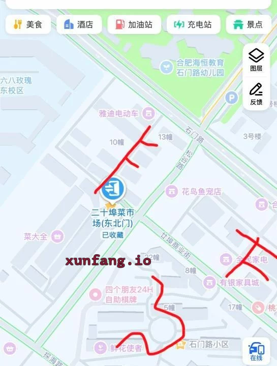合肥市 合肥街头晚场电动车巡游 现场图 1