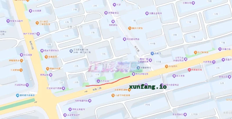 武汉市 常青三路的大奶子妹 现场图 1