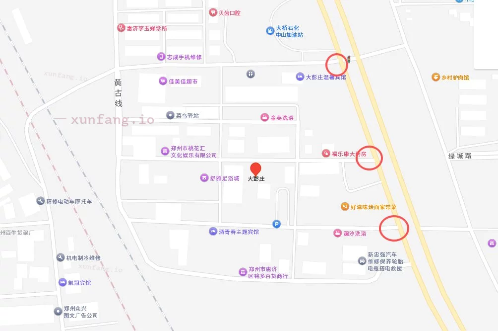 郑州市 郑州大鹏庄店主锁门扫街 现场图 1