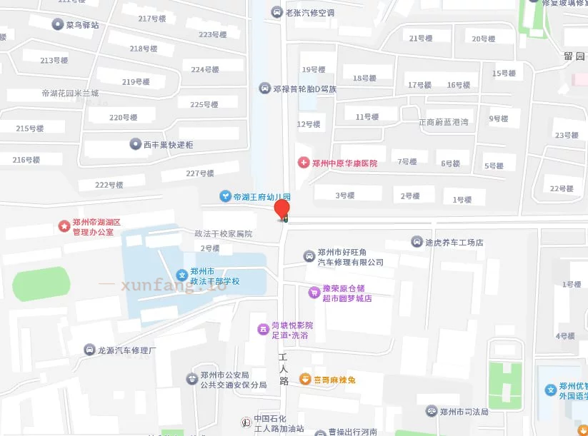 郑州市 中原区 工人路与清江路交汇处 现场图 1