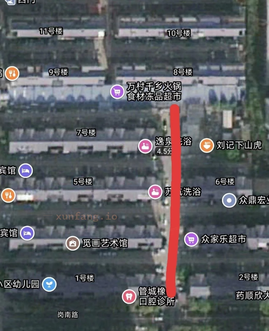 郑州市 花园口附近众家乐超市 现场图 1