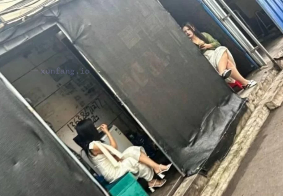 武汉市 武汉佳海对面街十来个妹子 现场图 2