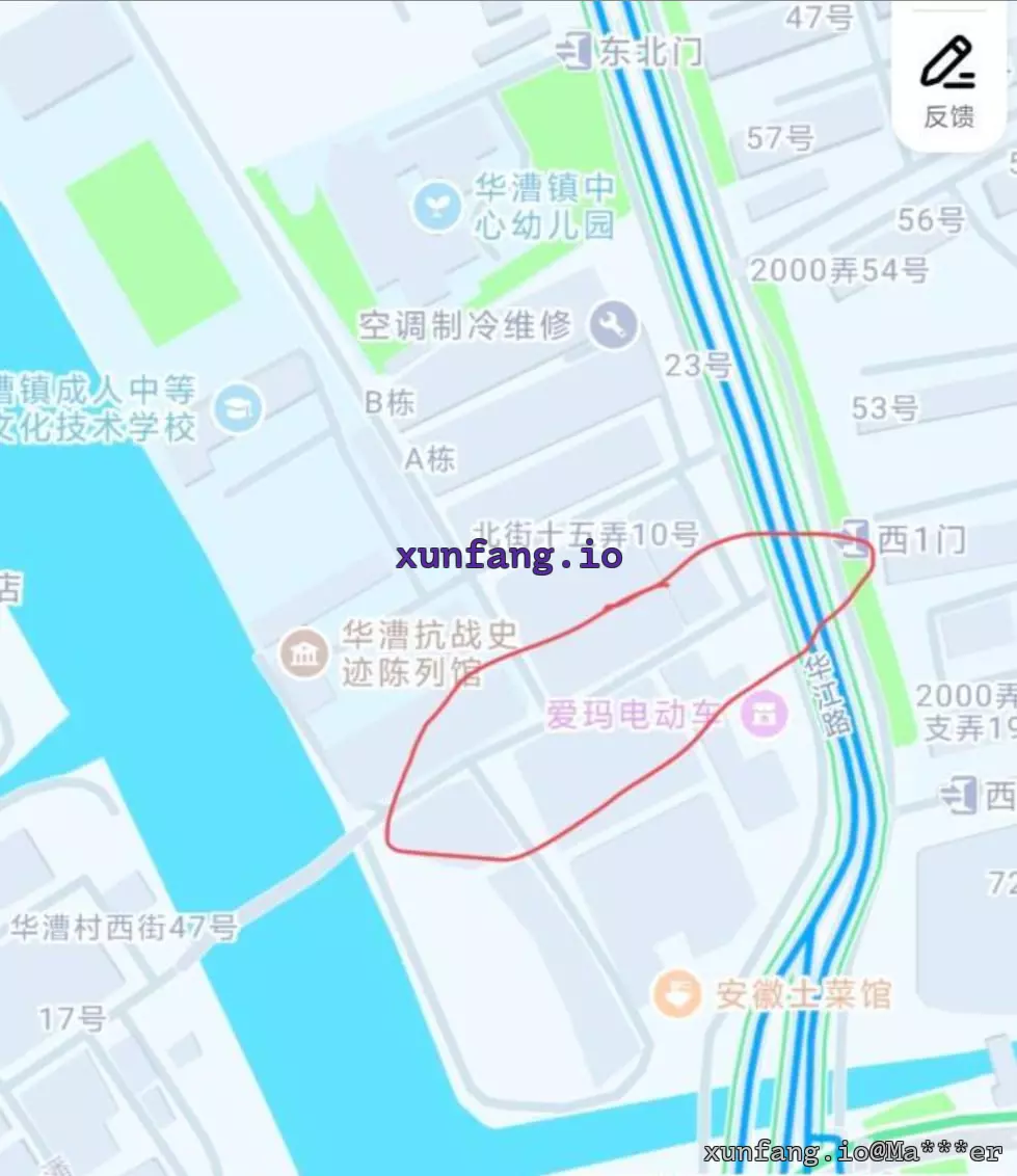 闵行区 华江路某巷子口附近 现场图 1