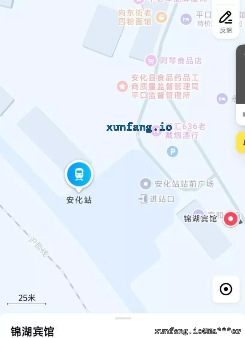 益阳市 安化县 安化火车站出站口两侧巷子附近 现场图 2