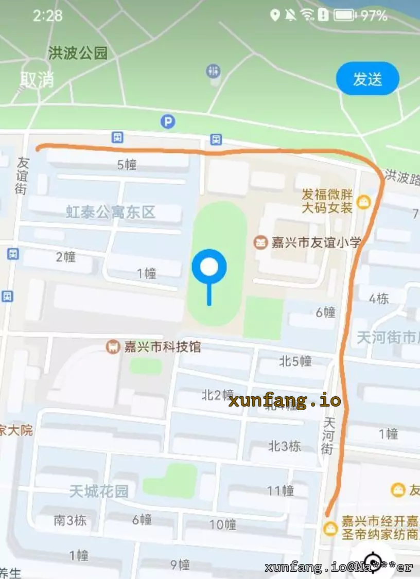 嘉兴市 洪波路路边 现场图 1