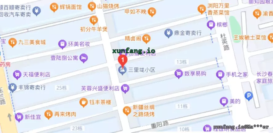 长沙市 岳麓区 三里垅小区巷子里 现场图 1