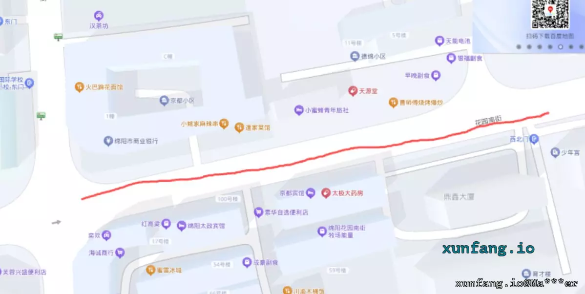 绵阳市 涪城区 京都小区南门对面自建房一楼 现场图 1