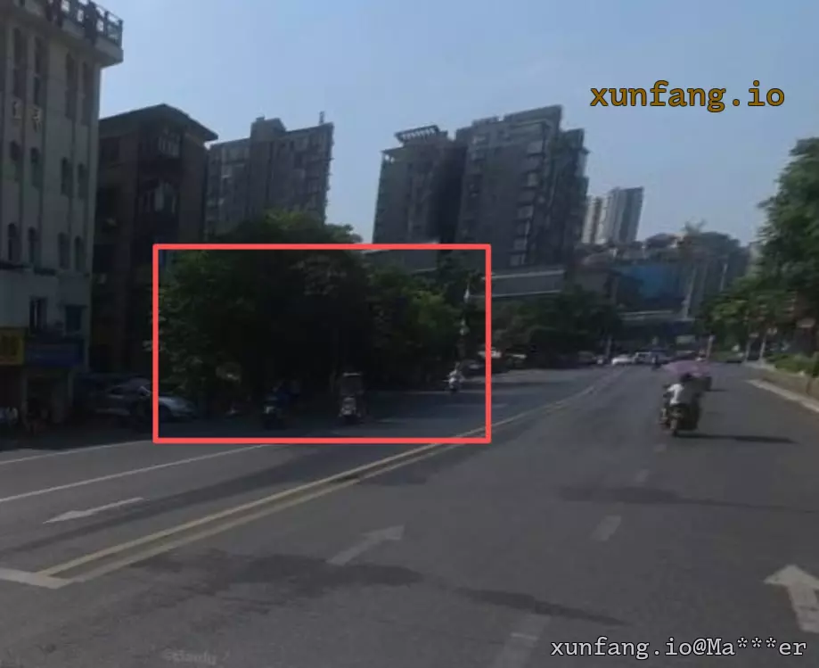 株洲市 芦淞区 分袂亭对面的破旧房子附近 现场图 2