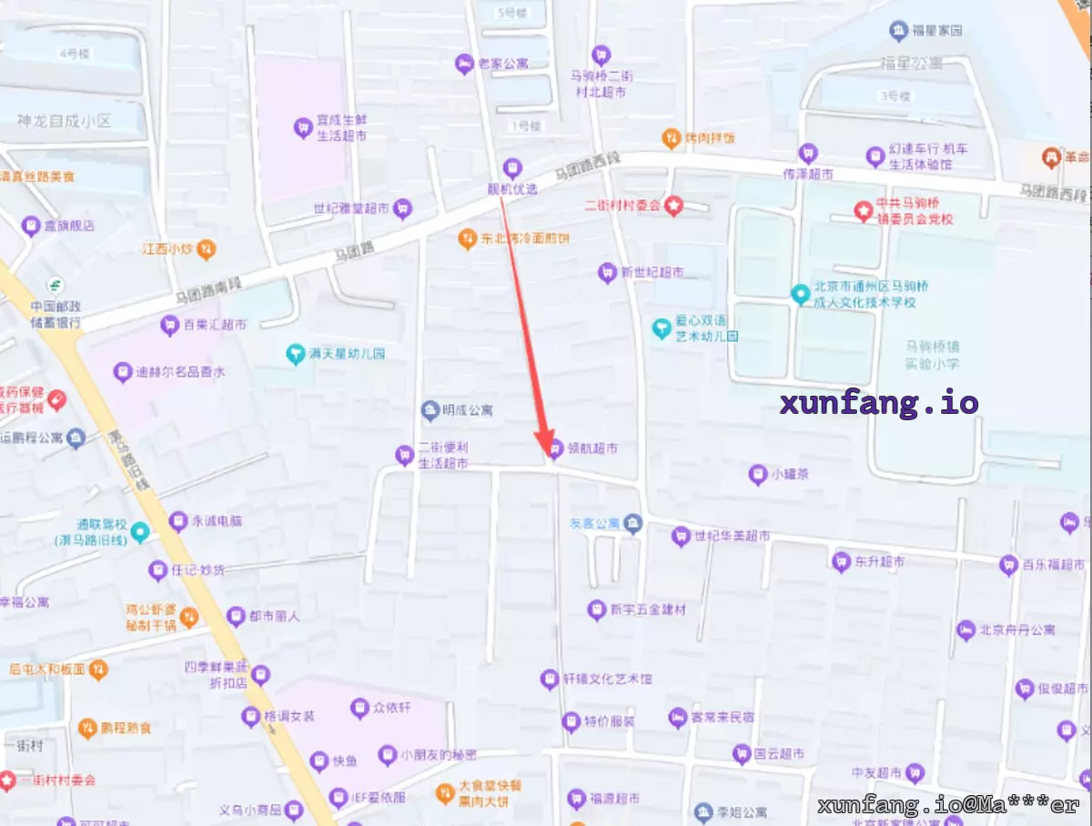 通州区 马驹桥附近暗巷 现场图 2