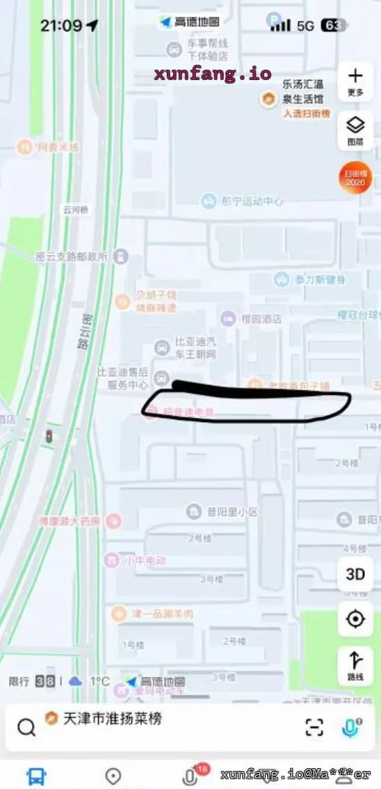 南开区 熙悦汇附近暗巷 现场图 1