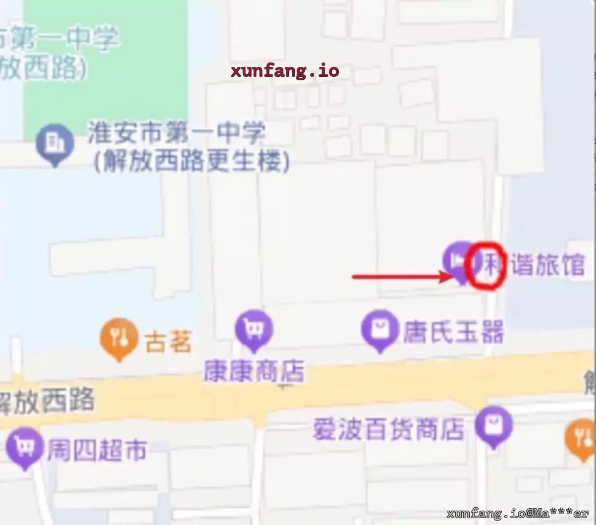 淮安市 清江浦区 解放西路南门府附近 现场图 1