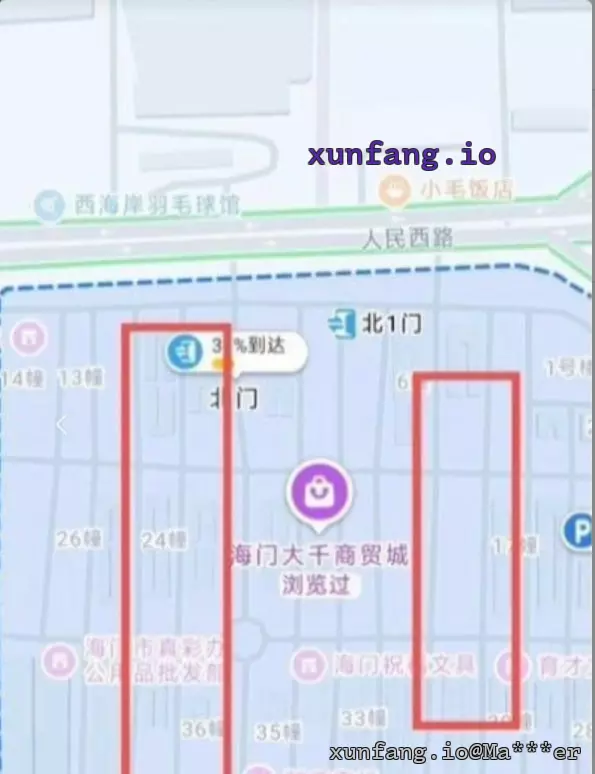 南通市 海门区 海门大千商贸城及飞鹤物流园周边 现场图 1