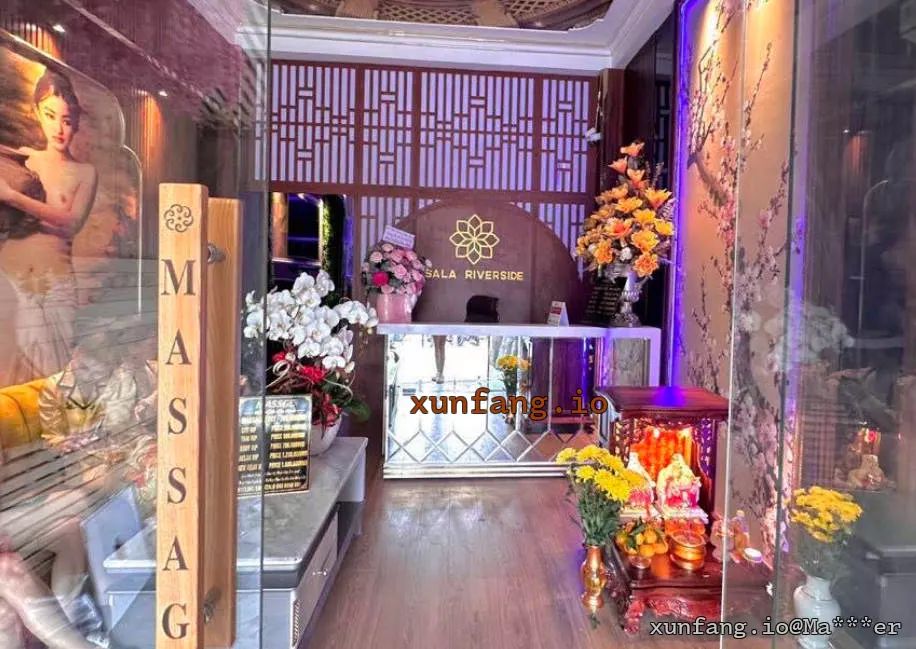 胡志明市 Massage Sala River Side (萨拉江景水疗/第2郡安庆暗黑水疗) 店铺实拍图 1