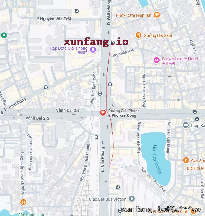 河内 Giải Phóng & Kim Đồng 站街区 (FL Area) 店铺实拍图 1