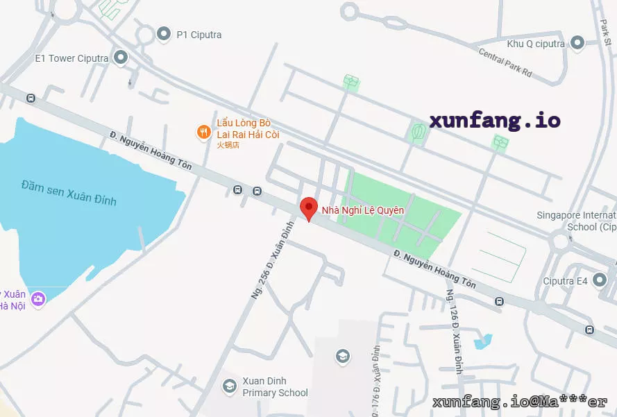 河内 Nguyễn Hoàng Tôn 髮廊快餐街 (Nhà Nghỉ Lệ Quyên 附近) 店铺实拍图 1