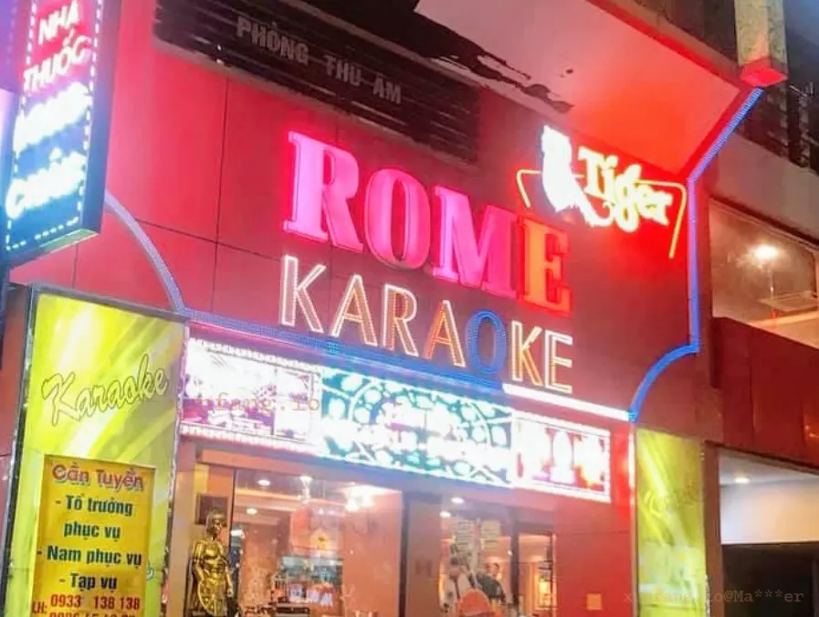 胡志明市 Karaoke Rome 454 (罗马卡拉OK / 薄纱KTV) 店铺实拍图 1