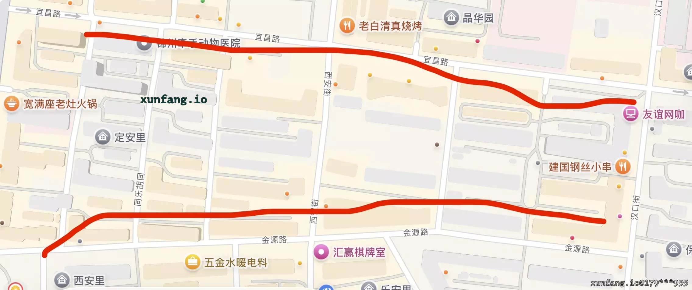锦州市 古塔区 宜昌路和金源路两侧按摩店 现场图 1