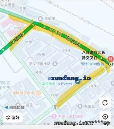东丽区 东方道两旁 现场图 1